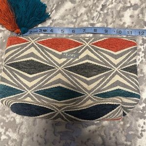Aztec Zippered clutch